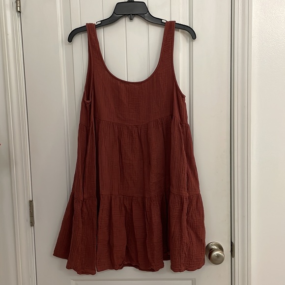 The Impeccable Pig Rust Sleeveless Dress - Picture 5 of 5